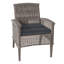 Fauteuil Astoria tissé - huître / huître-63232950-69974907-69956927