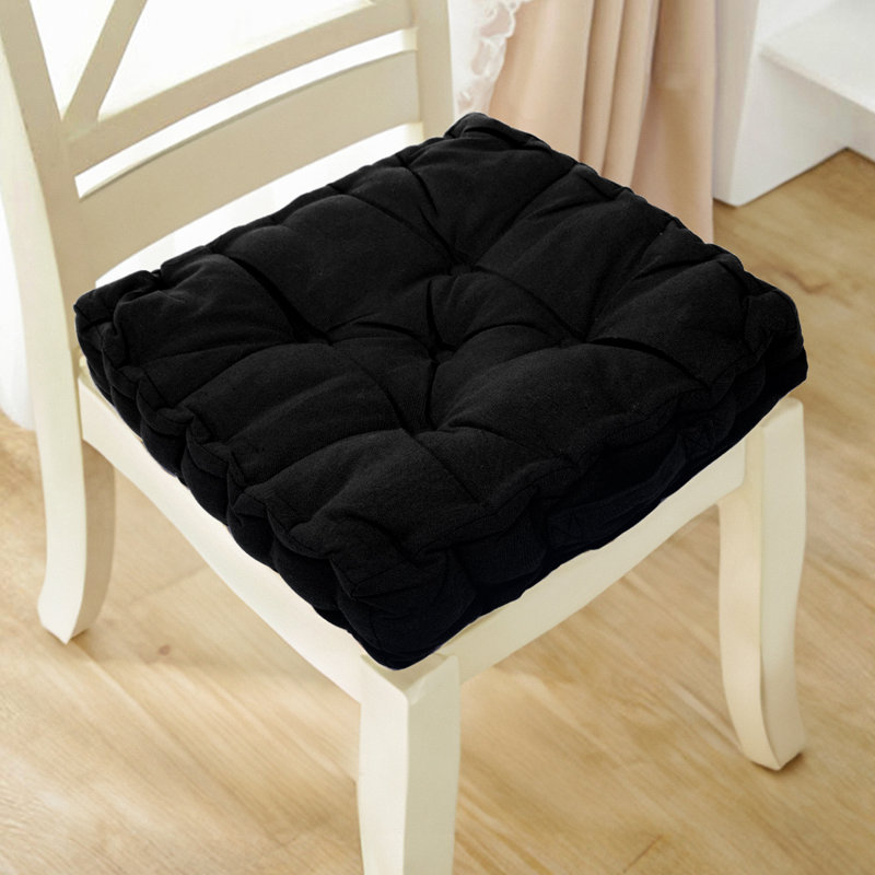Chair Seat Cushion , Black