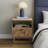 Hannon Semi- Assembled Solid Wood 1-Drawer Nightstand