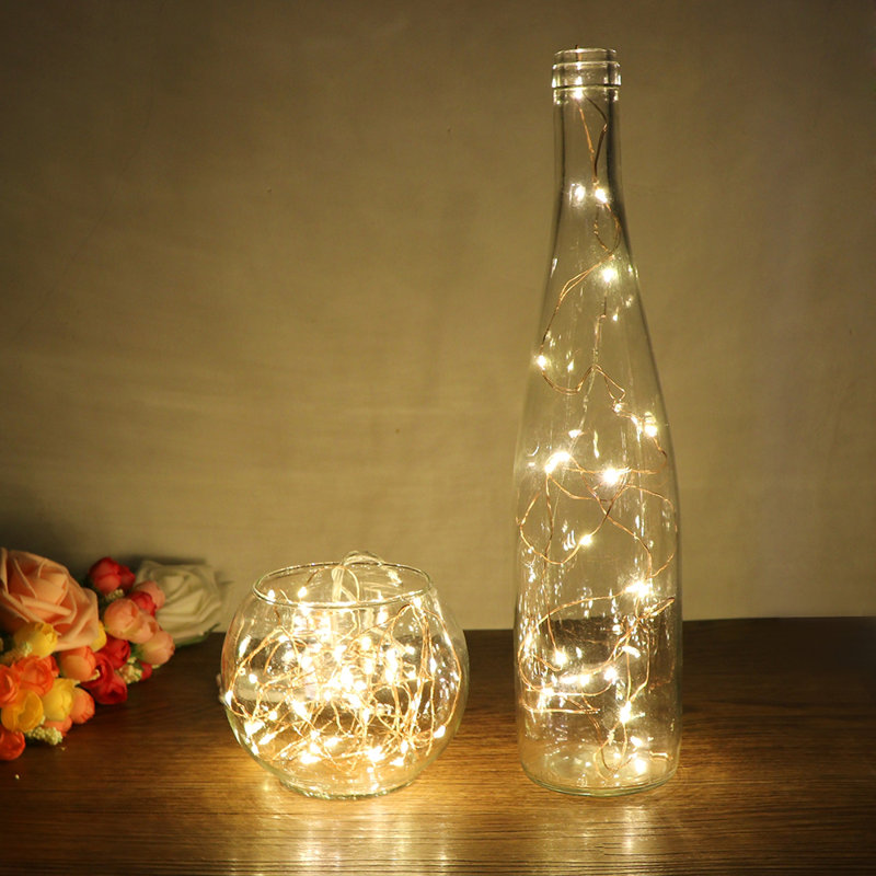 384'' LED String Lights, Warm White, 20