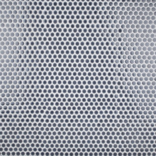 Hudson Penny Round 11-7/8 " x 12-5/8 " Porcelain Mosaic Floor & Wall Tile