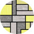 Gris/Jaune Pâle