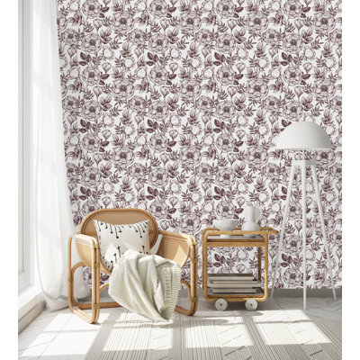 Peel & Stick Floral Wall Mural