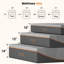 Matelas en mousse à mémoire de forme, sans fibre de verre, sensation moyenne, couches de refroidissement respirantes-632997698-632997759