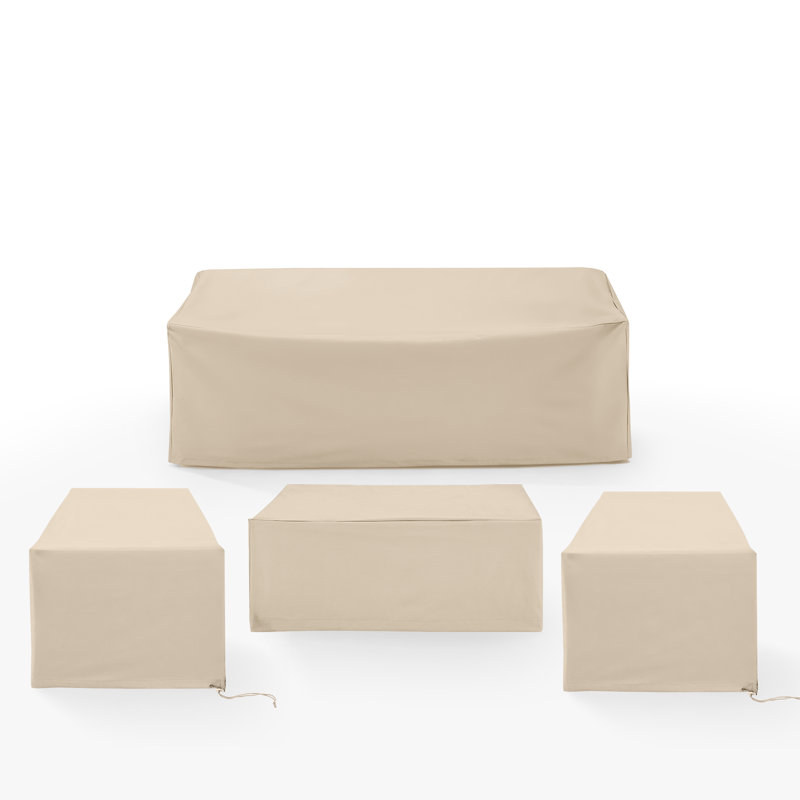 Furniture Covers Outdoor Conversation Set Cover, Tan