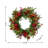 24'' W Pre-Lit Artificial Wreath