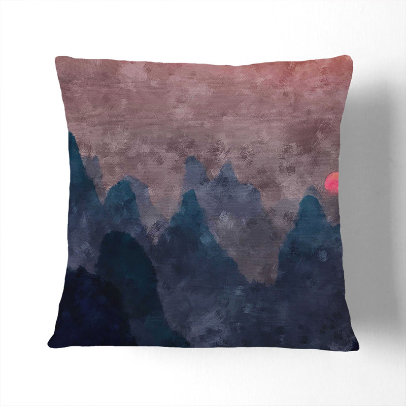 Square Throw Cushion, 40cm H x 40cm W x 15cm D