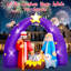 Crèche de Noël gonflable