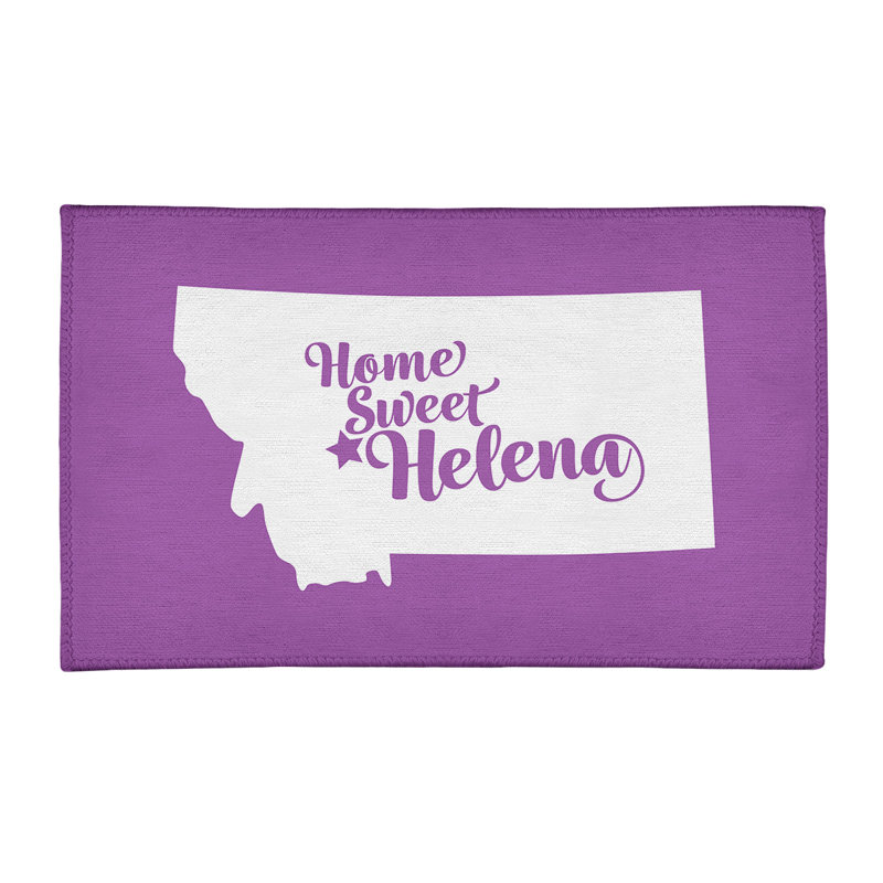 Tapis en poly-chenille montana hélène, Rectangle 5 pi x 7 pi
