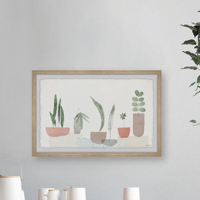 Terra Cotta Pots - Cadre photo, reproduction d'art sur papier