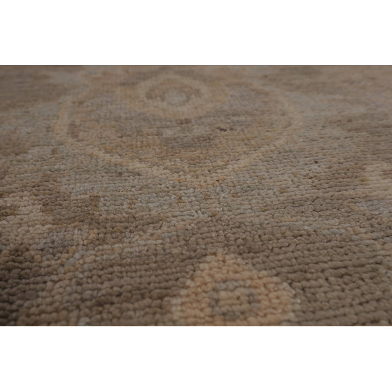 Vegetable Dye Oushak Turkish Large Rug