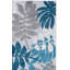 Tapis intérieur / extérieur floral tissé à la machine Langford -33356266