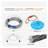 Zipline Kit for Kids and Adult, 120 ft Zip Line Kits Up to 500 lb, Backyard Outdoor Quick Setup Zipline, Playground Entertainment with Stainless Steel Zipline, Spring Brake, Safety Harness, Seat