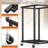 150L Rolling Laundry Basket with Wheels & Leather Patchwork