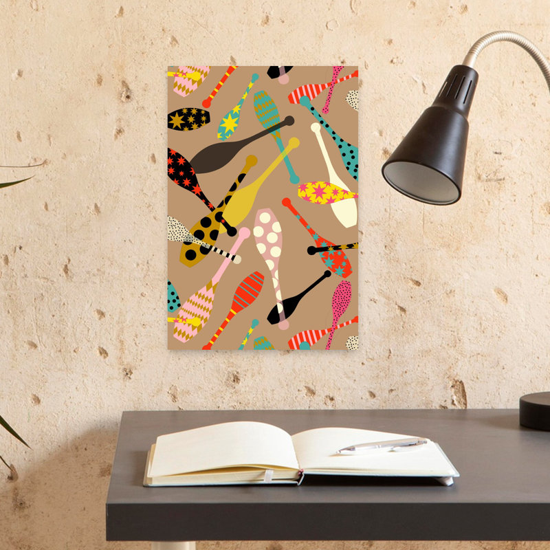 Art contemporain contemporain abstrait, H 18 po x l 12 po