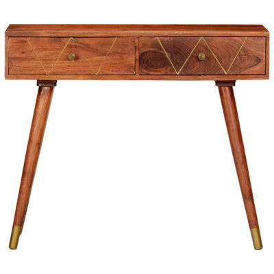 Deserae 90cm Solid Wood Console Table