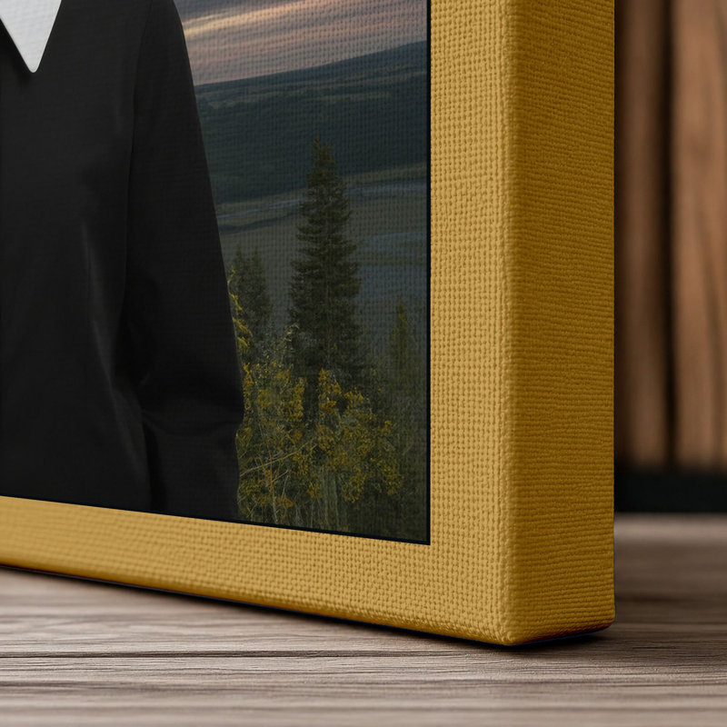 Print, 18x12 - 45.7 x 30.5 cm, Ochre Border