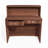 Nasjah 47" Walnut Reception Desk w/Transaction Counter | Multifunctional Front Desk