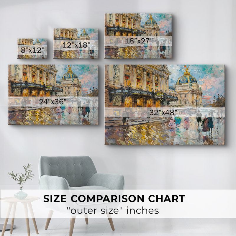 Série Paysage - CXVI - Cavas enveloppés de galerie, 12 x 18