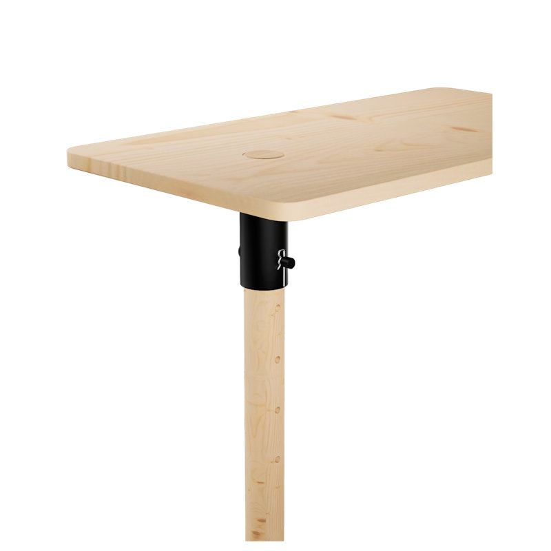 Adjust Side Table, Scandinavian design, made in Europe, FSC certified pine wood, Natural Wood