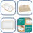 MONSFEST 13'' Ceramic Rectangular Bathroom Sink