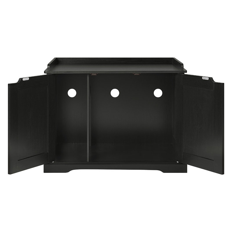 Enceinte de litière, Noir, noir, noir, noir