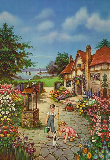 Printemps à Matawan, reproduction d'art