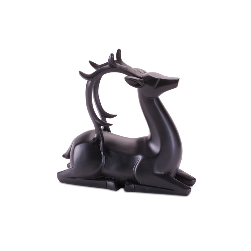Statue de cerf moderne (ensemble de 2)