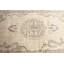 Tapis rétro en laine beige Oushak pour le salon et la décoration de sol antique