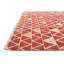 Tapis rouge rouille Howard