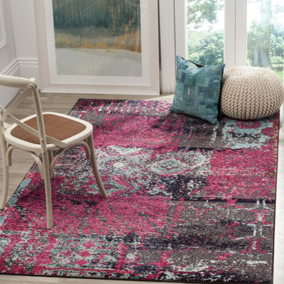 Audrina Abstract Hand Woven Area Rug