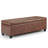 Avalon 48"W Upholstered Storage Ottoman Bench with Large Interior Storage-417302321