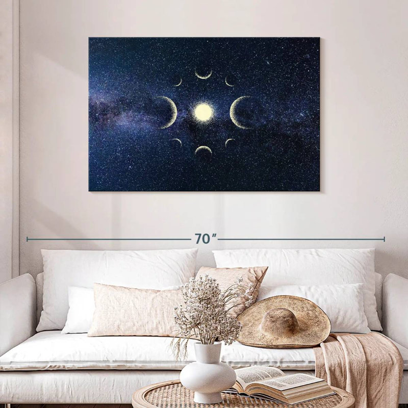 Oberle Abstract Space, 30" H x 45" W