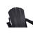 HDPE Folding Adirondack Chair With Dual Cup Holder  Composite Adirondack Chair With Wood Texture Black-919286458