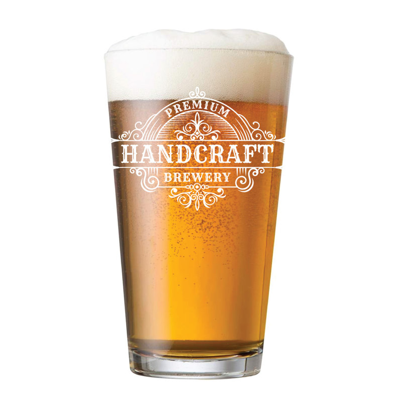 Pettie 16oz. Handmade Pint Glass Set