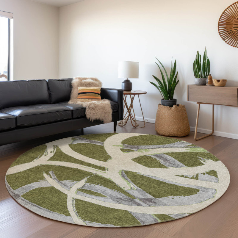 Tapis vert intérieur / extérieur Aloura , 8 pi x 8 pi