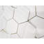 Bianco Dolomite 4 "Hexagon Mat