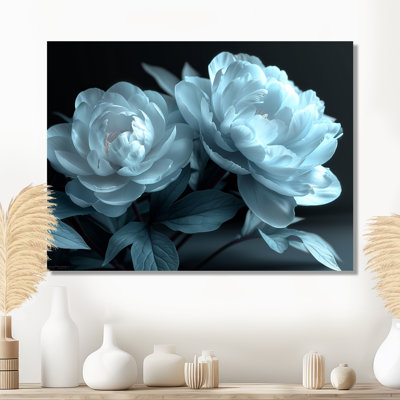 Rountree - pivoines, art mural