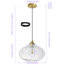 1 - Light Gold Novelty Pendant