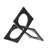 Modern Metal Decorative Object - Geometric Abstract Accent Sculpture for Contemporary Home and Office Decor-557422030