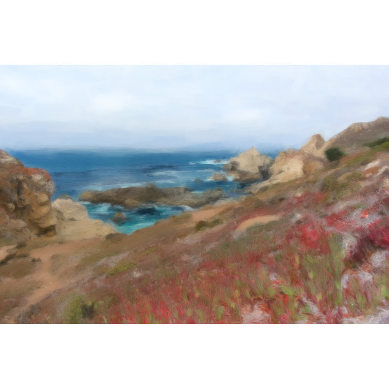 Central Coast Print by Barclay Butera, Image Brush Gel, 24" H x 36" W