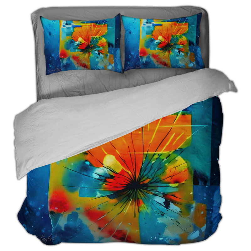 The Butterfly Effect Duvet Cover Set, Queen Duvet Cover + 2 Standard Pillowcases