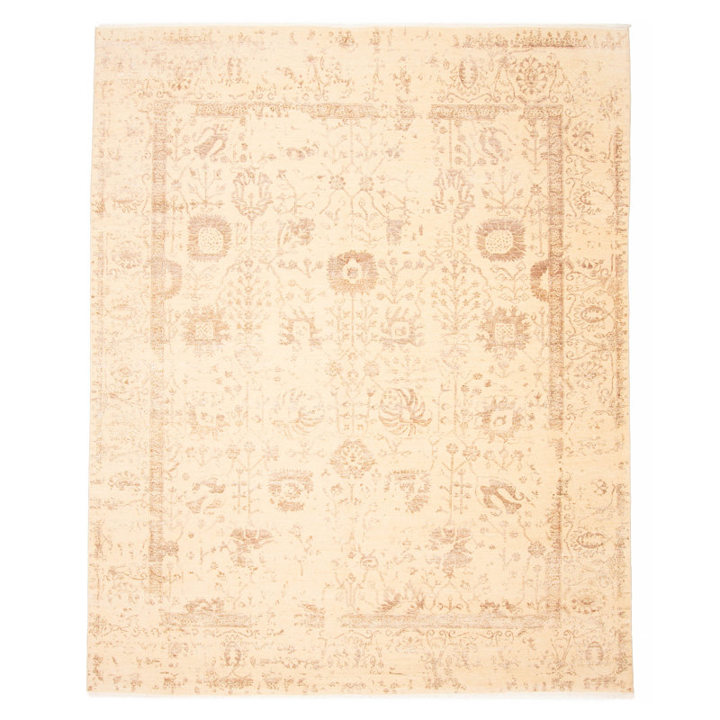 Tapis beige Heritage 8 pi 0 po x 9 pi 8 po