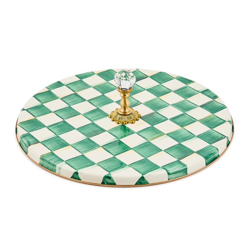 Emerald Check Cheese Course