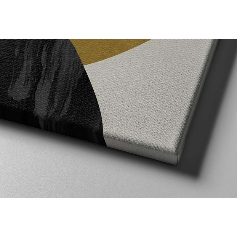 Elegant Decorative Canvas Paintings (2 Pieces), 15.8 x 15.8 Inches Each | 100% Canvas with 100% Wooden Frame | Perfect for Living Room or Bedroom Decor, Eye-Catching Art for Modern Spaces