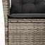 Ensemble repas avec coussins en rotin Rosecliff Heights-1240970300-1240970290-1240970289