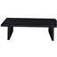 Caroline Black 3-piece Rectangular Coffee and End Table Set
