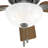 Swanson 52" 5 - Blade Standard Ceiling Fan with Lights and Pull Chain-49136367
