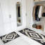 Tapis de cuisine 20 po x 32 po + 20 po x 48 po + 20 po x 59 po Tapis de cuisine à motif abstrait antidérapant 3 pièces