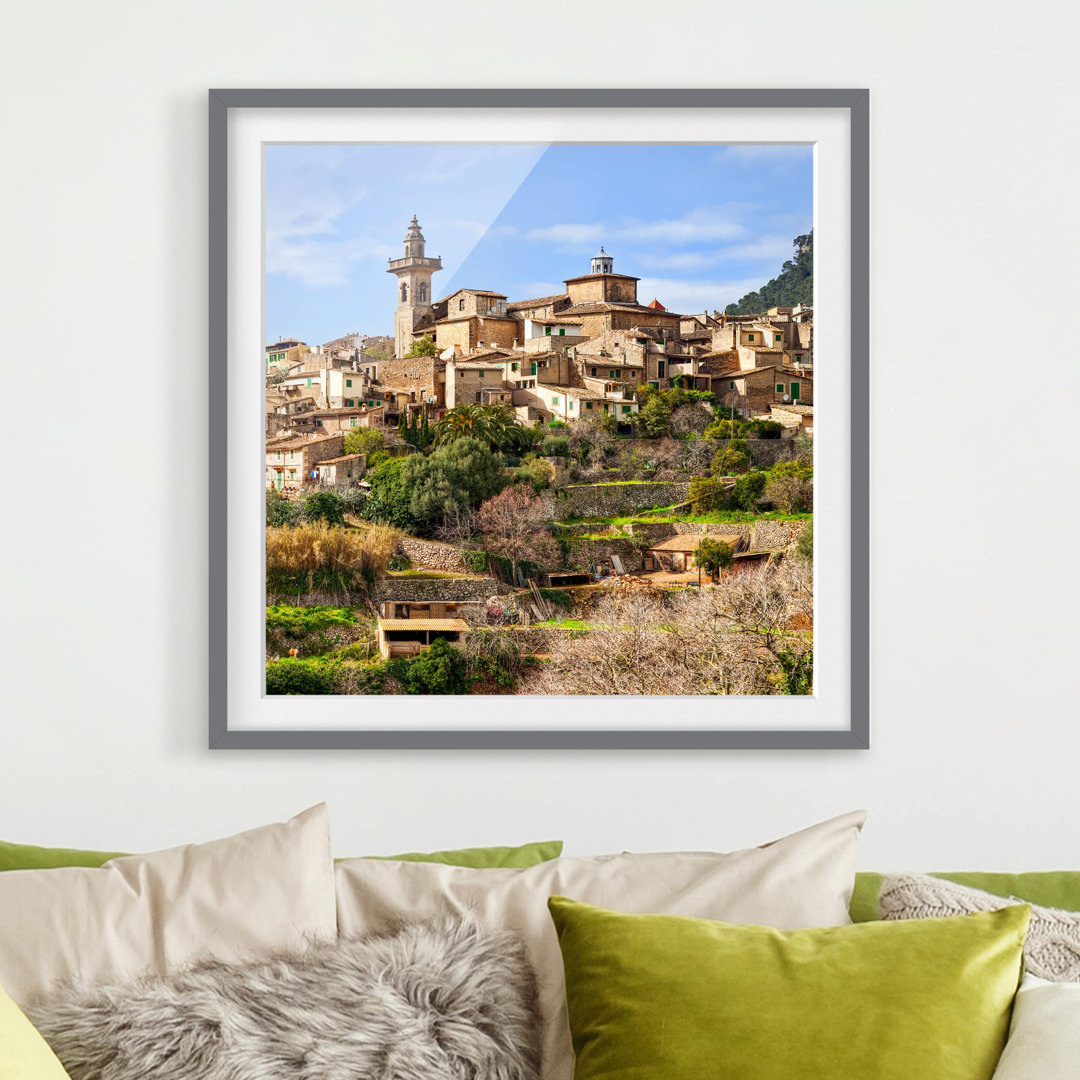 Gerahmter Fotodruck Rural Valldemossa